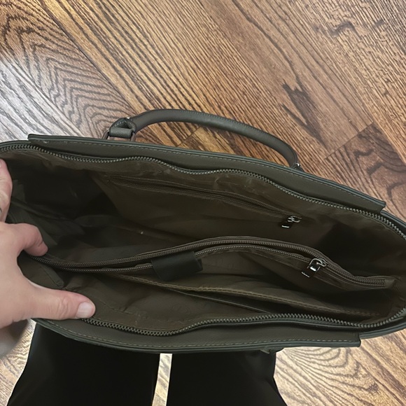 Grey Moda  Studded Satchel - Picture 5 of 5